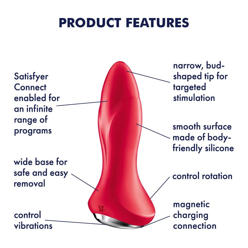 Satisfyer Rotator Plug 1 - - Remote Control Vibrators