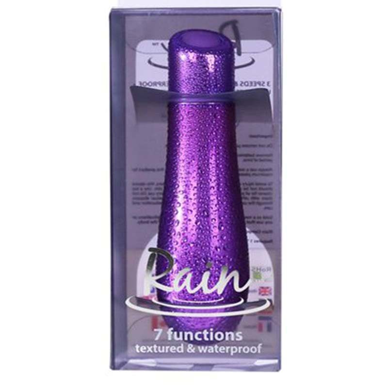 Rain 3 inch Textured Bullet Vibe - - G-Spot Vibrators