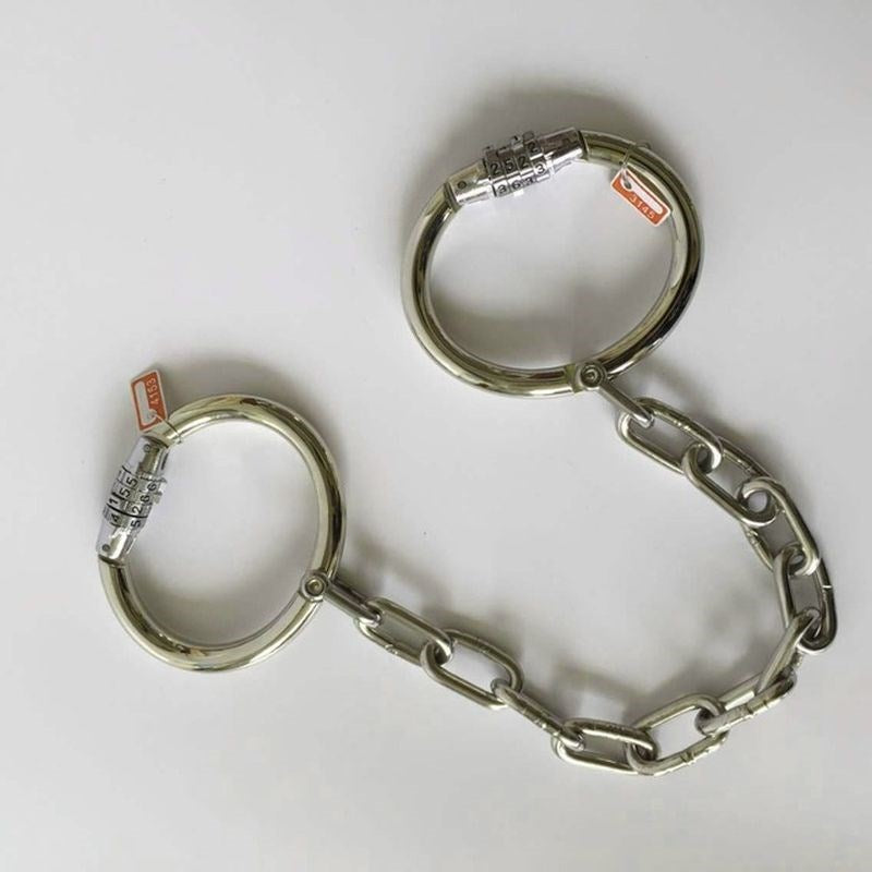 Combination Lock Unisex Wrist and Ankle Cuffs - Cuffs and Restraints