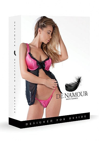 De Namour Babydoll Set With G-String - Babydolls and Chemises