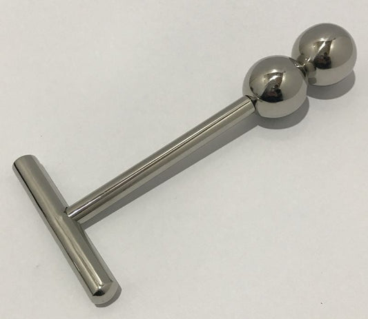 Depth Charger Anal Toy Metal with T-Bar Handle