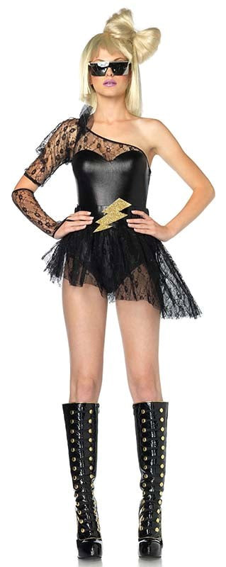 Lightning Rocker Costume - Fancy Dress Ups