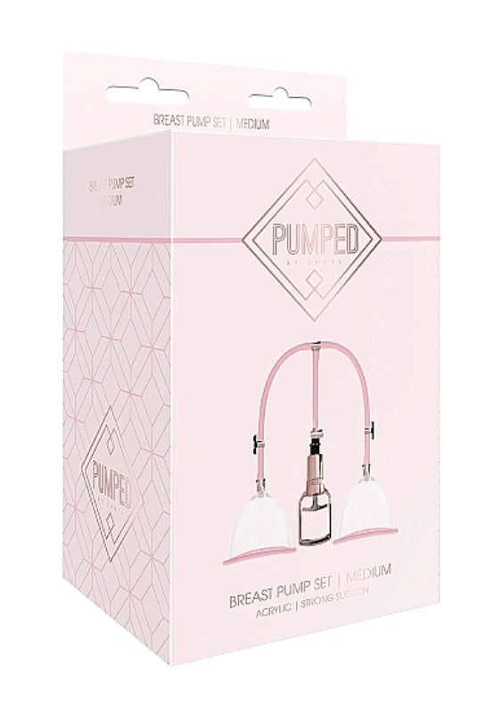 Pumped Breast Pump Set Rose - Breast and Nipple Toys