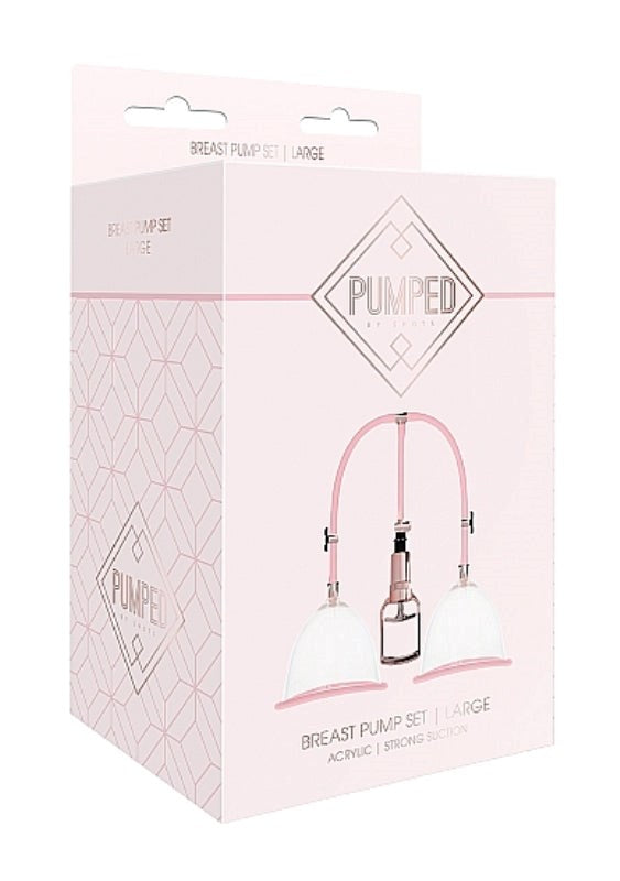 Pumped Breast Pump Set Rose - Breast and Nipple Toys
