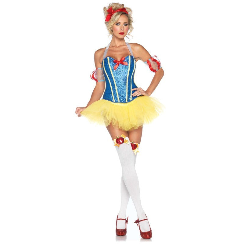 Sultry Snow White Costume - Fancy Dress Ups