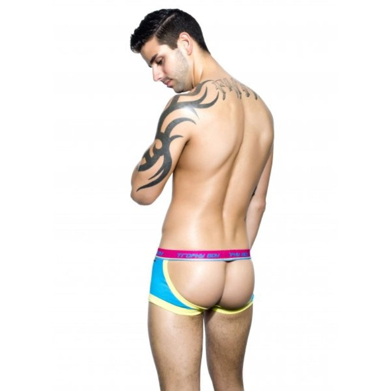 Trophy Boy Comfort Boxer Turquoise - Jocks and G-Strings