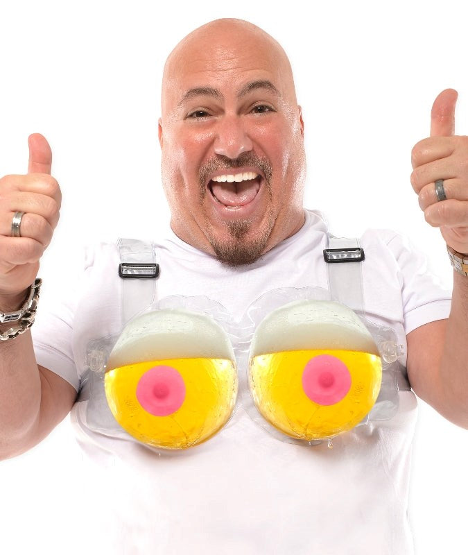 Pipedream Brewzies Inflatable Novelty Bra - Fancy Dress Ups