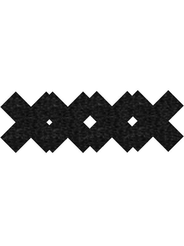 Classic Black X Women Pasties by Xgen Products - Bras and Bra Sets
