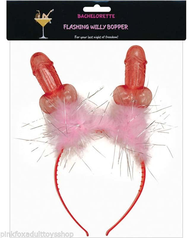 Flashing Willy Headband - Fancy Dress Ups