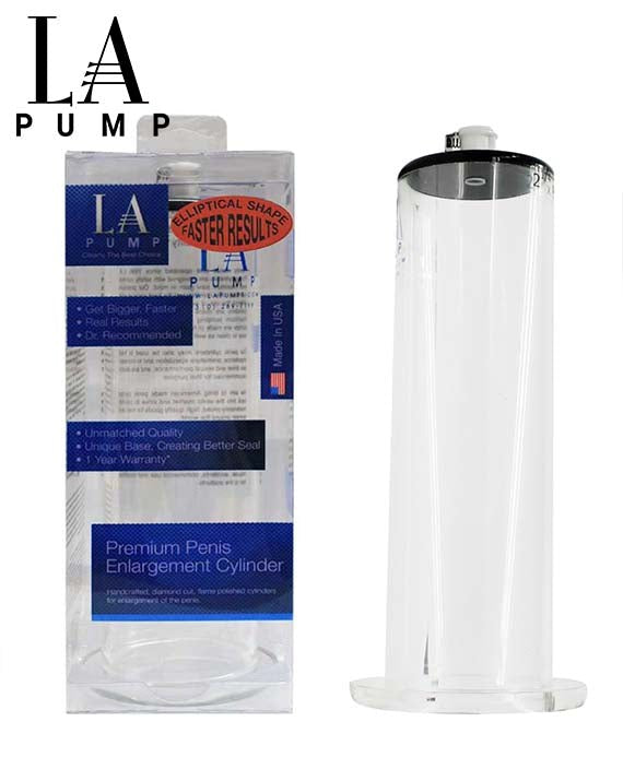 LA Pump 9 Inch Wide Body Cylinder in Deluxe Box - Penis Pumps And Stretchers