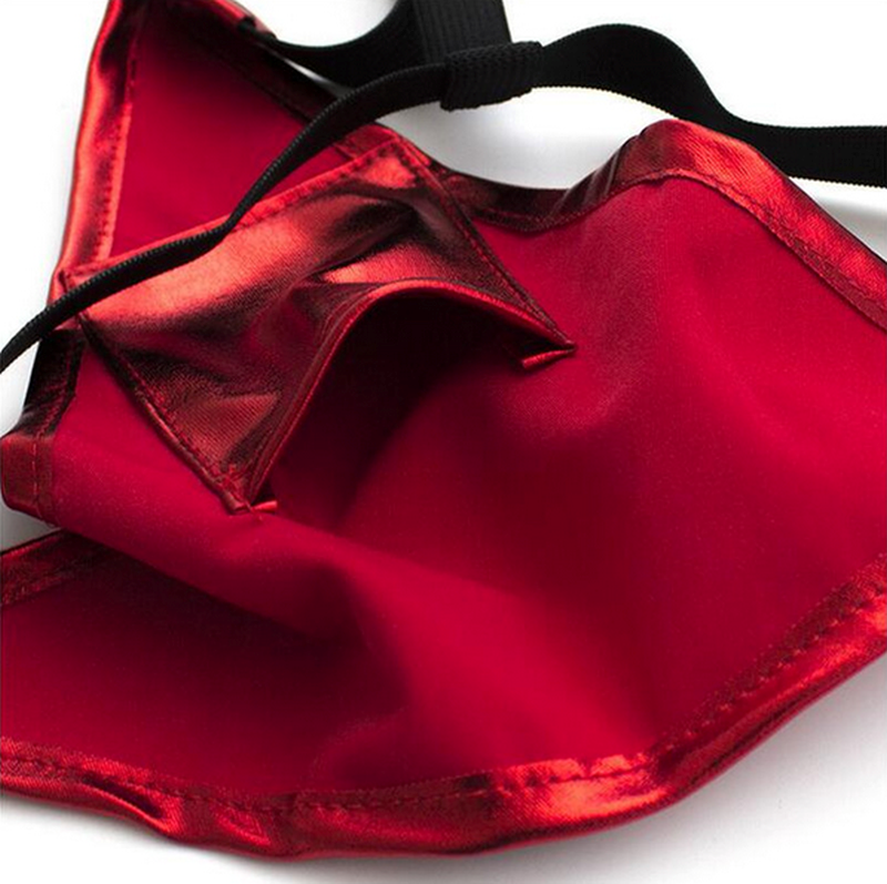 Patent Sexy Panty with Love Egg Bag - Her Fetish