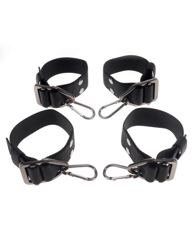 Pipedream Sir Richards Command BDSM Hogtie and Collar Set - Cuffs and Restraints