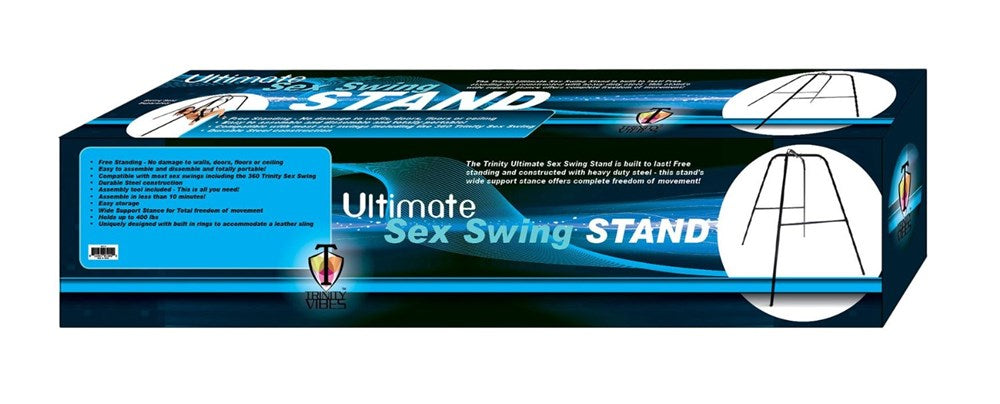 Trinity Ultimate Sex Swing Stand Black - Sex Swings And Slings