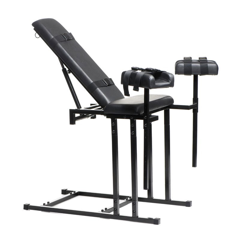 Master Series Extreme Obedience Chair by XR Brands - Sex Furniture