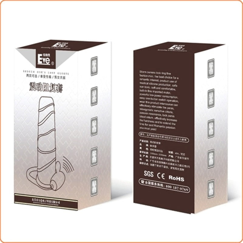 EVE Vibration Crystal Penis Sleeve - Penis Sleeves and Extenders