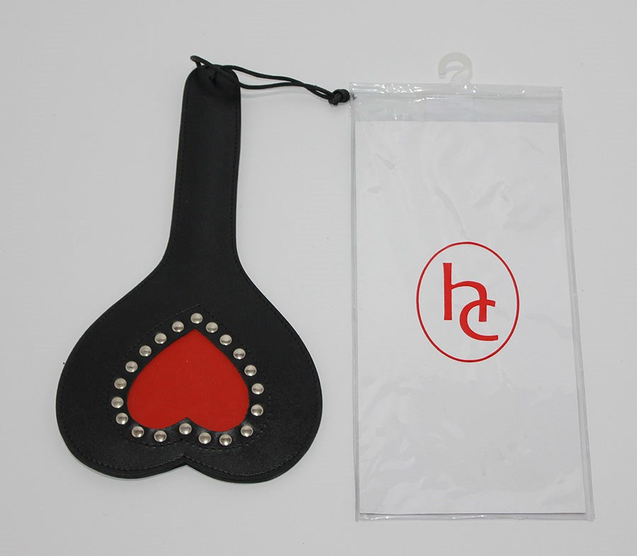 Fetish wealth Slapper Leather Heart - Paddles And Slappers