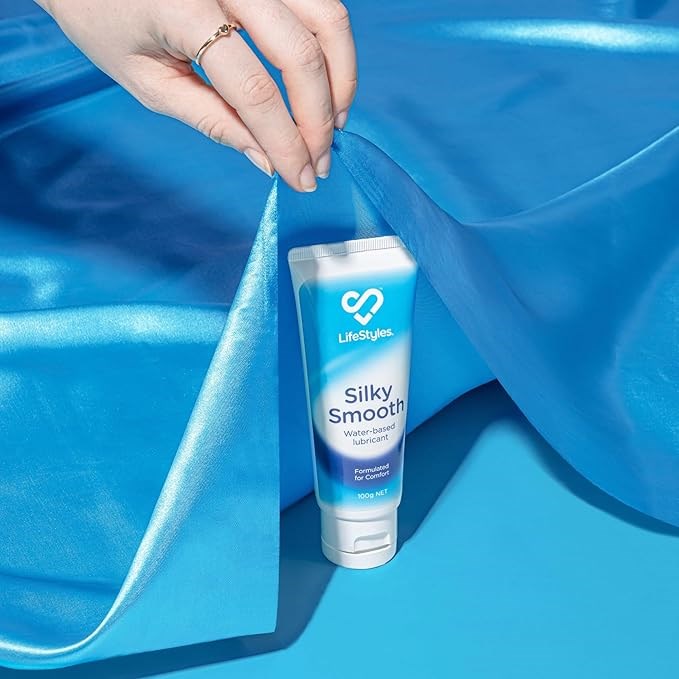 LifeStyles Healthcare Silky Smooth Water Based Personal Lubricant - Water Based Lubes