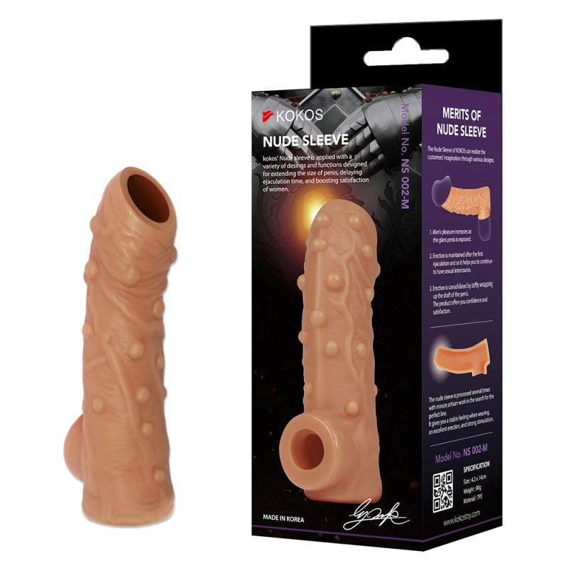 Kokos Nude Male Penis Extension Sleeve 2 - Penis Sleeves and Extenders