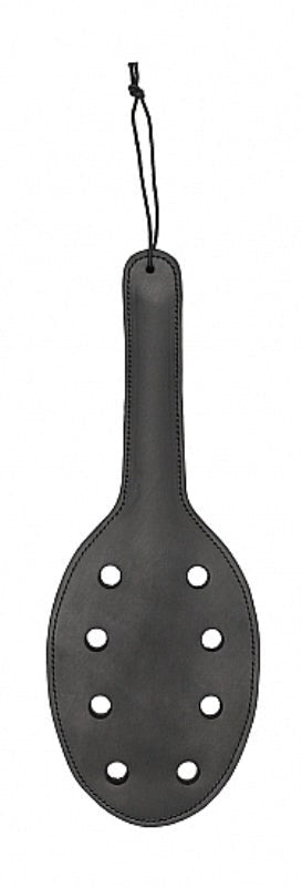 Pain Saddle Leather Paddle with 8 Holes - Paddles And Slappers