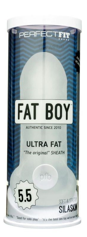 Perfect Fit Fat Boy Original Ultra Fat Clear - Penis Sleeves and Extenders