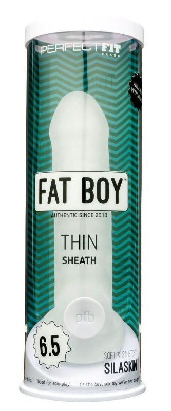 Perfect Fit Fat Boy Thin Clear - Penis Sleeves and Extenders