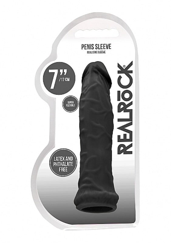 Realrock Skin Penis Sleeve 6 inch - Penis Sleeves and Extenders