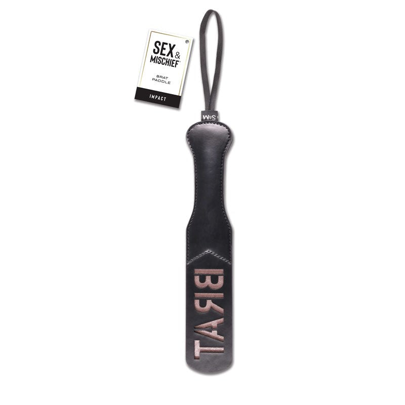 S&M Brat Paddle - Paddles And Slappers