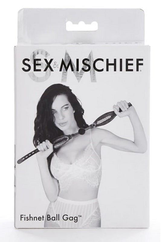 Professional Fishnet Ball Gag by Sportsheets - Bondage Gags and Bits
