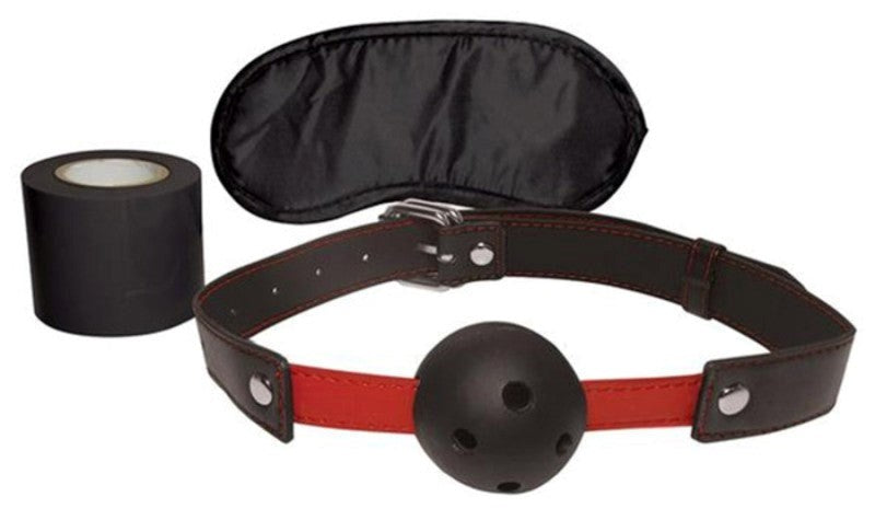 Premium Submit to Silence Kit by Sportsheets - Bondage Gags and Bits