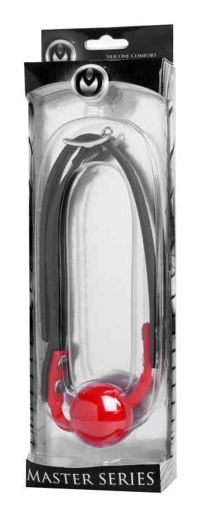 The Hush Gag Silicone Comfort Ball Gag by XR Brands - Bondage Gags and Bits