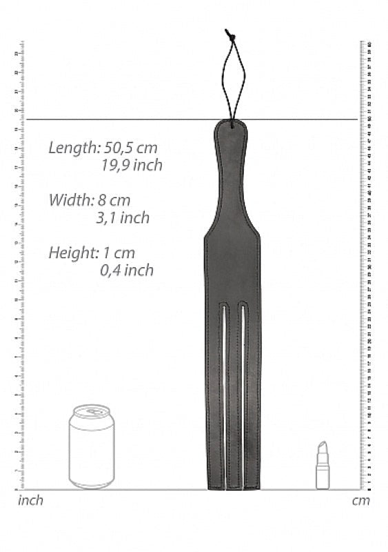 Three Finger Paddle Tawse - Paddles And Slappers