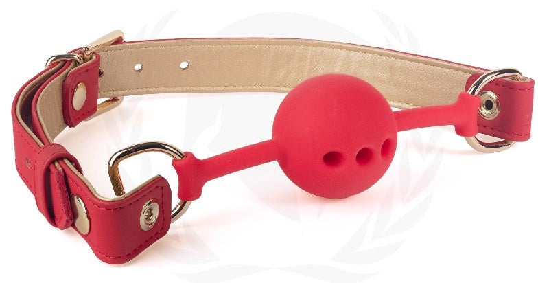 Vegan Fetish Breathable Ball Gag by Spartacus Enterprises - Bondage Gags and Bits