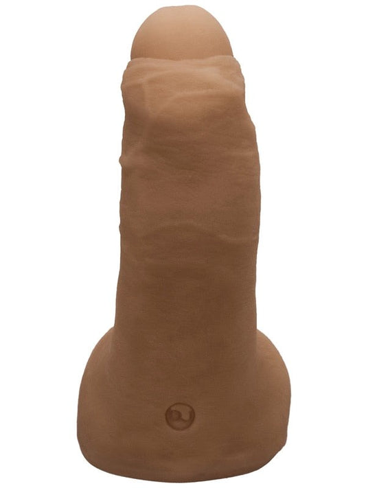 Doc Johnson Signature Cocks Leo Vice 6 Inch Ultraskyn Cock with Removable Vac U Lock Suction Cup Caramel