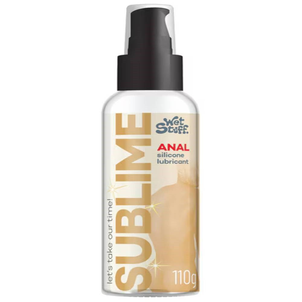 Wet Stuff Sublime Silicone Based Anal Lubricant 110g Clear P/T - Anal Lubes