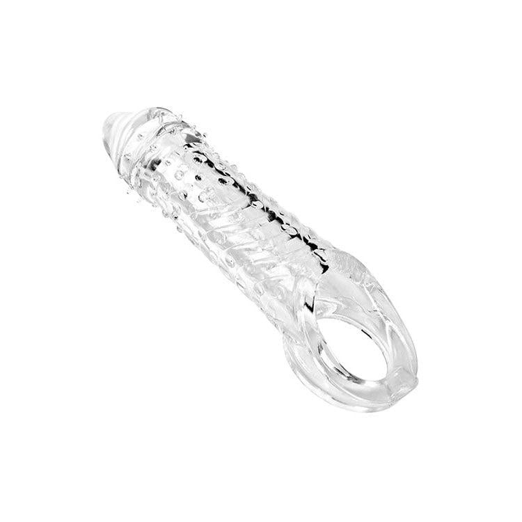 Adam & Eve ADAMS CRYSTAL Penis Extender Sleeve - Penis Sleeves and Extenders