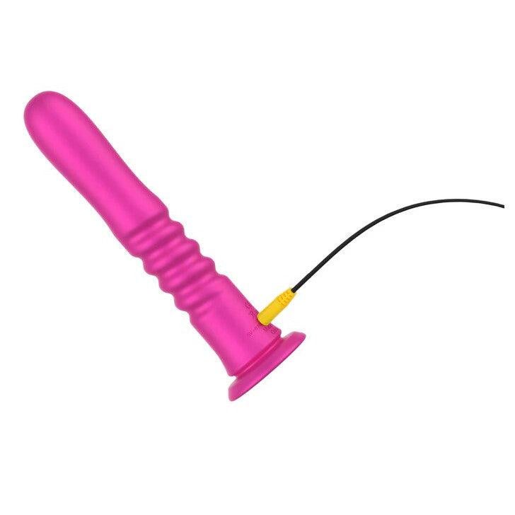 Love Honey Romp Jiggle Silicone Thrusting Vibrator - G-Spot Vibrators