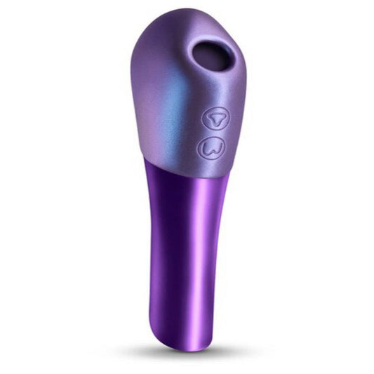 NS Novelties Seduction Nuvo Metallic Mini Air Pulse Vibrator