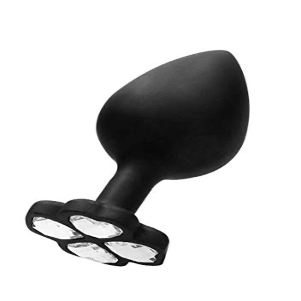 Shots Toys Large Lucky Diamond Gem Base Butt Plug 8 cm - Butt Plugs
