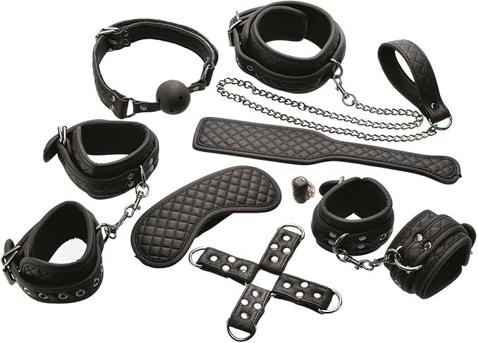 Adam and Eve Fetish Dreams Advanced Bondage Set 7 Piece - Bondage Kits