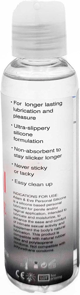 Adam and Eve Personal Silicone Lubricant 118 ml Bottle - Silicone Based Lubes