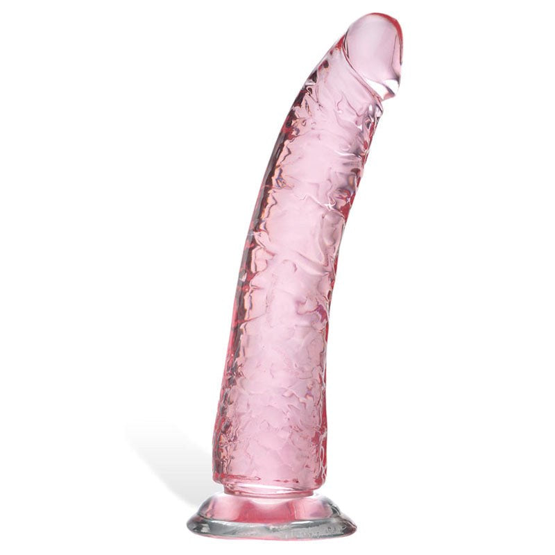 Adam and Eve Pink Jelly Realistic Dildo Pink 21cm - Realistic Dildos