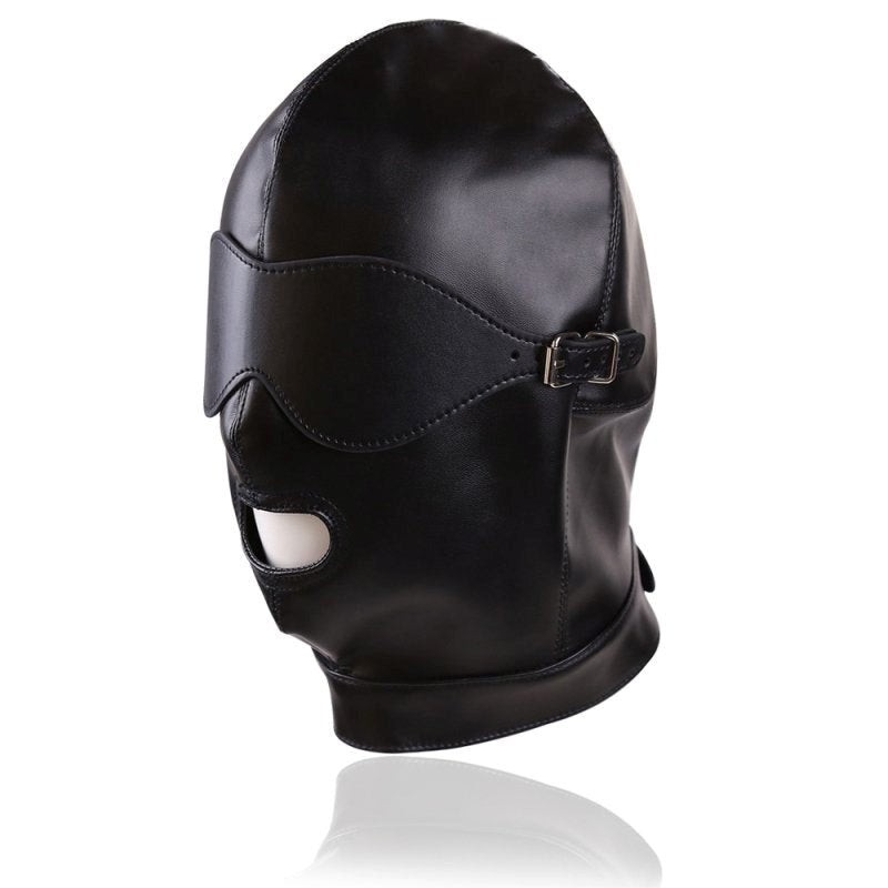 BDSM Play Full Mask Eyes & Mouth Detachable by BDStyle - Blindfolds And Masks