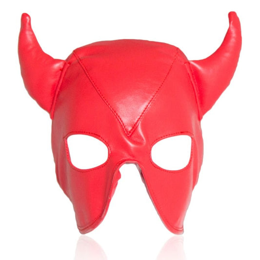 BDStyle Ox Horn Face Extreme Restraint Bondage Hood