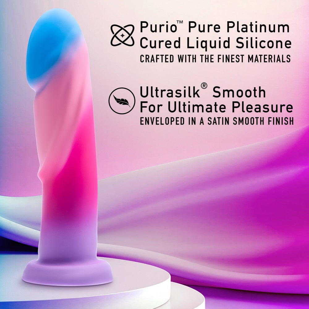Blush Novelties Avant Borealis Dreams Cotton Candy Realistic Dildo 19.7cm - Realistic Dildos