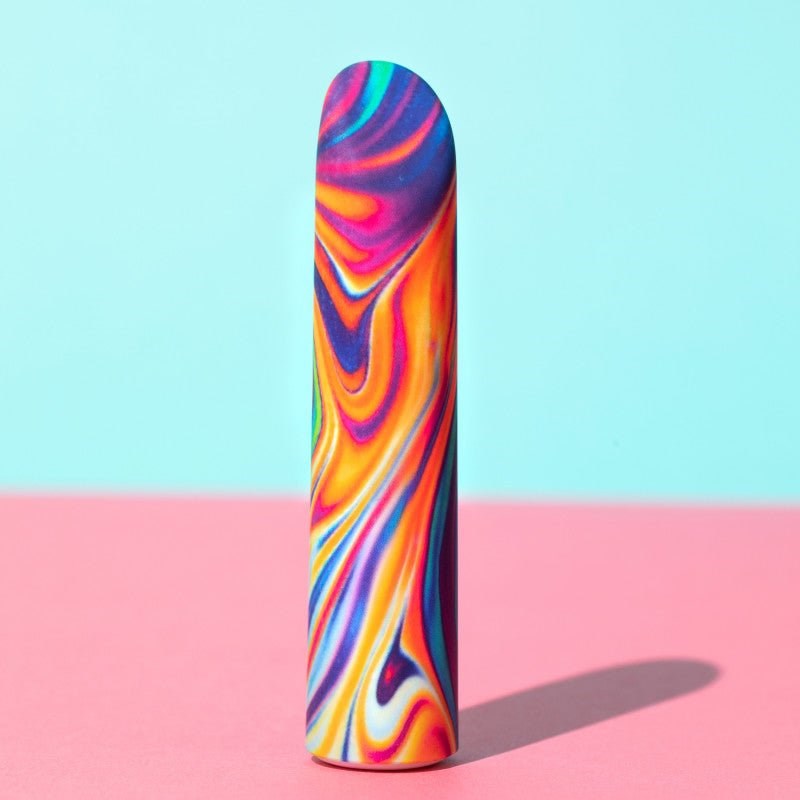 Blush Novelties Limited Addiction Psyche Power Vibe USB Rechargeable Bullet Rainbow - Bullet Vibrators