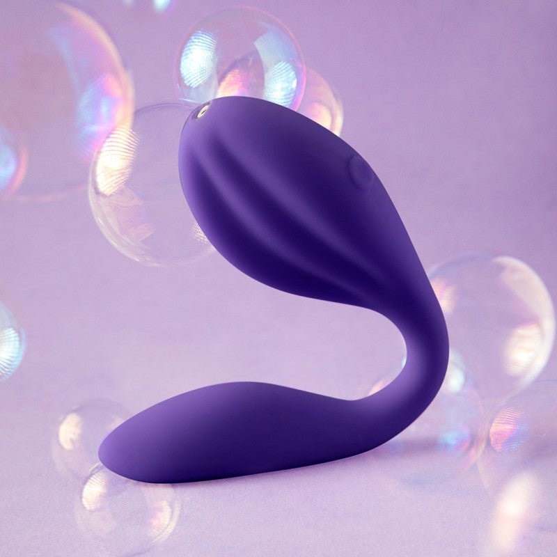 Blush Novelties Wellness Duo USB Rechargeable Couples Vibrator Purple - Sex Toys For Couples