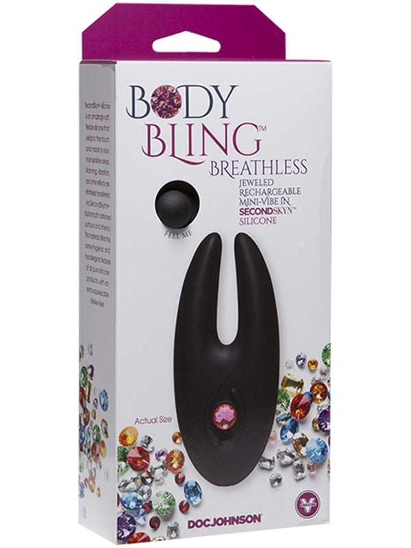 Body Bling Breathless - Exquisite Clitoral Stimulator - Mini & Slim Vibrators