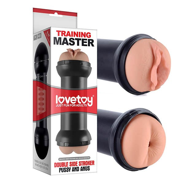 Lovetoy Training Master Double Side Pussy & Ass Stroker - Masturbators and Strokers