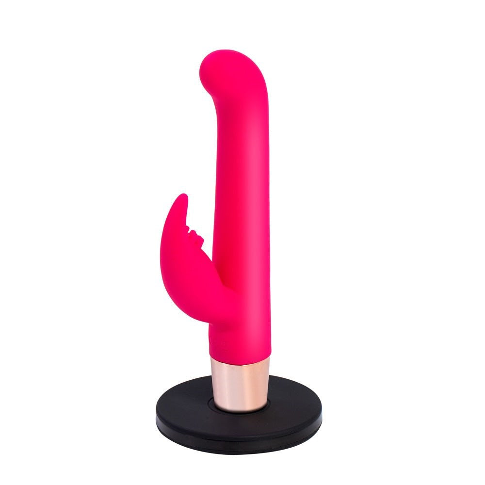 Maia HAILEY PRO QI Wireless Rechargeable Rabbit Vibrator Pink - Rabbit Vibrators