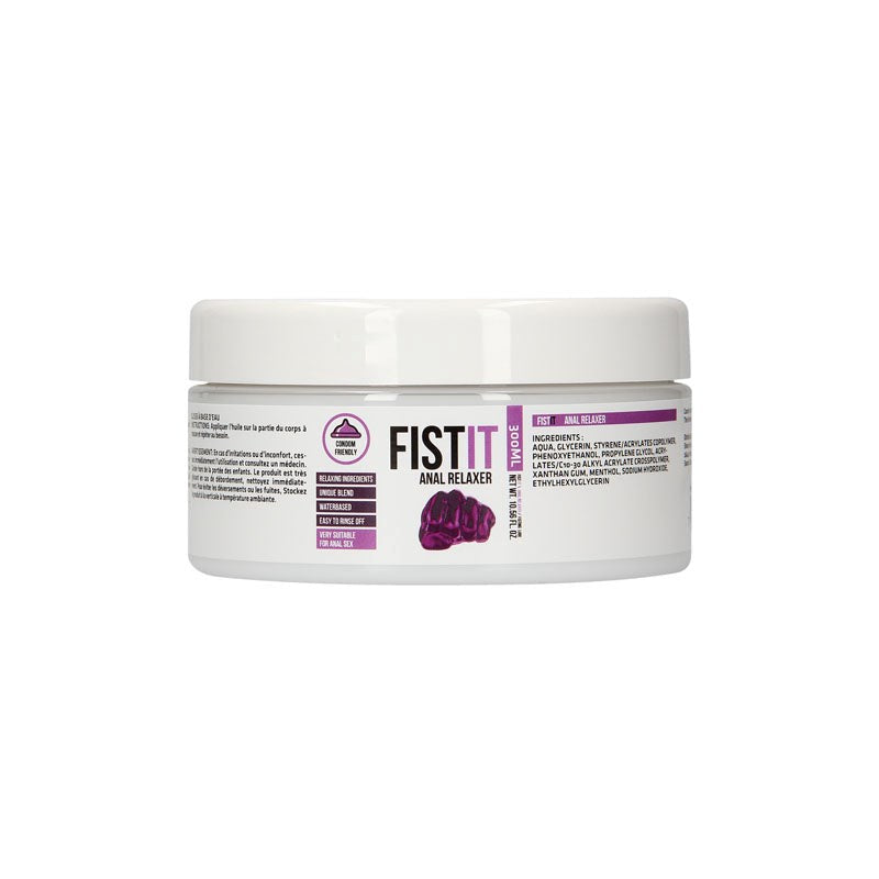 Shots Toys PHARMQUESTS Fist It Anal Relaxer Water Based Lubricant 300ml Tub - Water Based Lubes